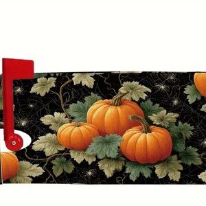 Autumn Pumpkin Garden  Mailbox Cover